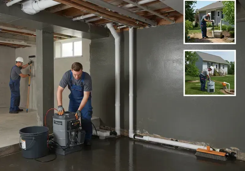 Basement Waterproofing and Flood Prevention process in Walworth County, SD